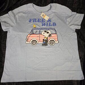 Love Tribe Snoopy Free & Wild Graphic Tee